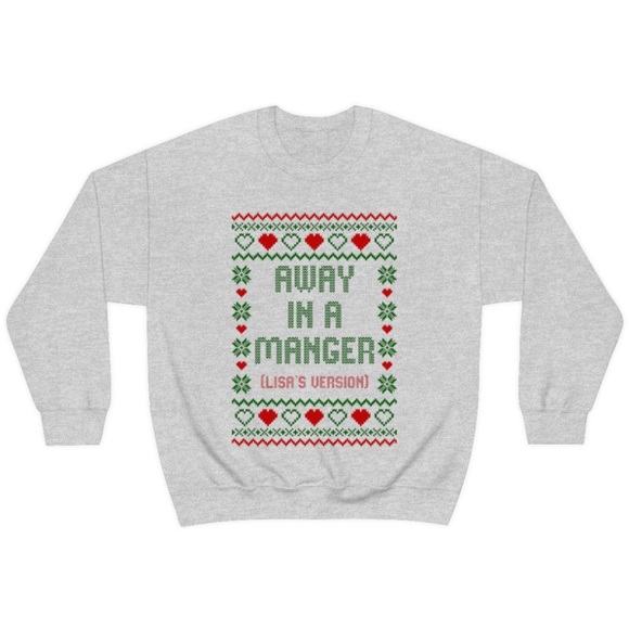 Bravo Real Housewives Ugly Christmas Sweater Sweatshirt RHOSLC Lisa Barlow - Picture 4 of 7